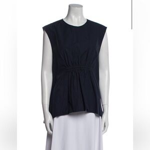 Fabiana Pigna navy Sleeveless Top size XS